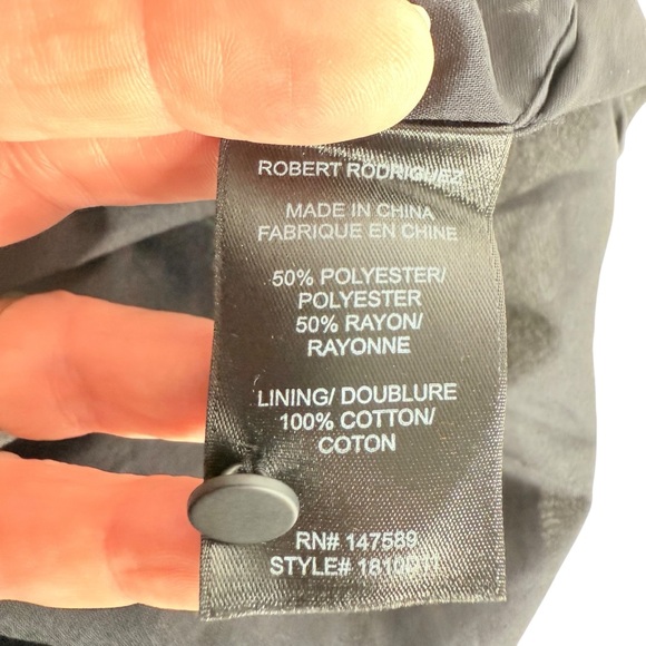 Robert Rodriguez Pauline Velvet Mini Whimsigoth Romantic  Dress size 2 - Picture 7 of 8